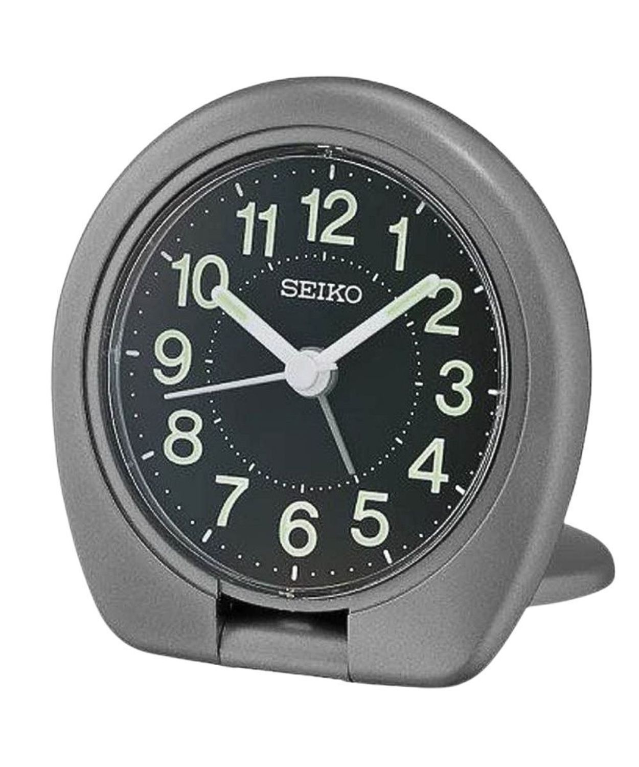 Budzik turystyczny Seiko QHT018T zamykany, kompaktowy, drzemka, podświetlenie  8x8 cm.jpg