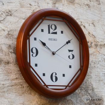 Zegar do salonu na ścianę SEIKO to zegar drewniany. To idealny prezent marzeń. Zegar to wyjątkowy prezent na każdą okazję.Możesz u Nas kupić  prezent na każdą (3).JPG