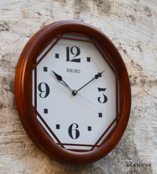 Zegar do salonu na ścianę SEIKO to zegar drewniany. To idealny prezent marzeń. Zegar to wyjątkowy prezent na każdą okazję.Możesz u Nas kupić  prezent na każdą (4).JPG