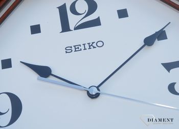 Zegar do salonu na ścianę SEIKO to zegar drewniany. To idealny prezent marzeń. Zegar to wyjątkowy prezent na każdą okazję.Możesz u Nas kupić  prezent na każdą (7).JPG