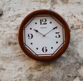 Zegar do salonu na ścianę SEIKO to zegar drewniany. To idealny prezent marzeń. Zegar to wyjątkowy prezent na każdą okazję.Możesz u Nas kupić  prezent na każdą.JPG