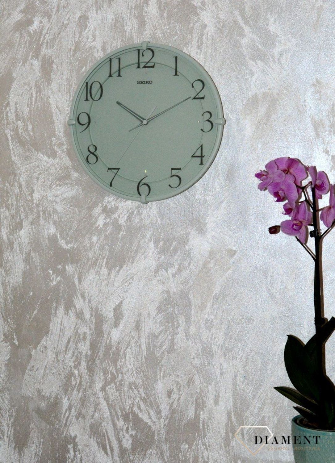 Zegar ścienny SEIKO 30 cm QXA778M Jasny.jpg