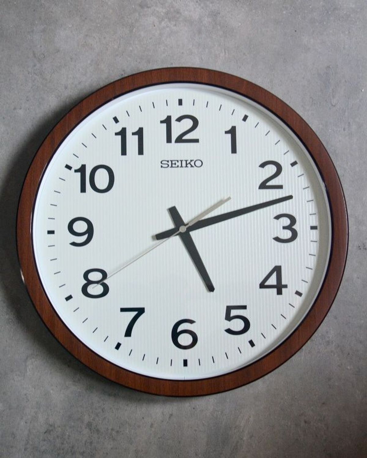 Seiko Clocks Zegar ścienny QXA799B Brązowy QXA799B.jpg