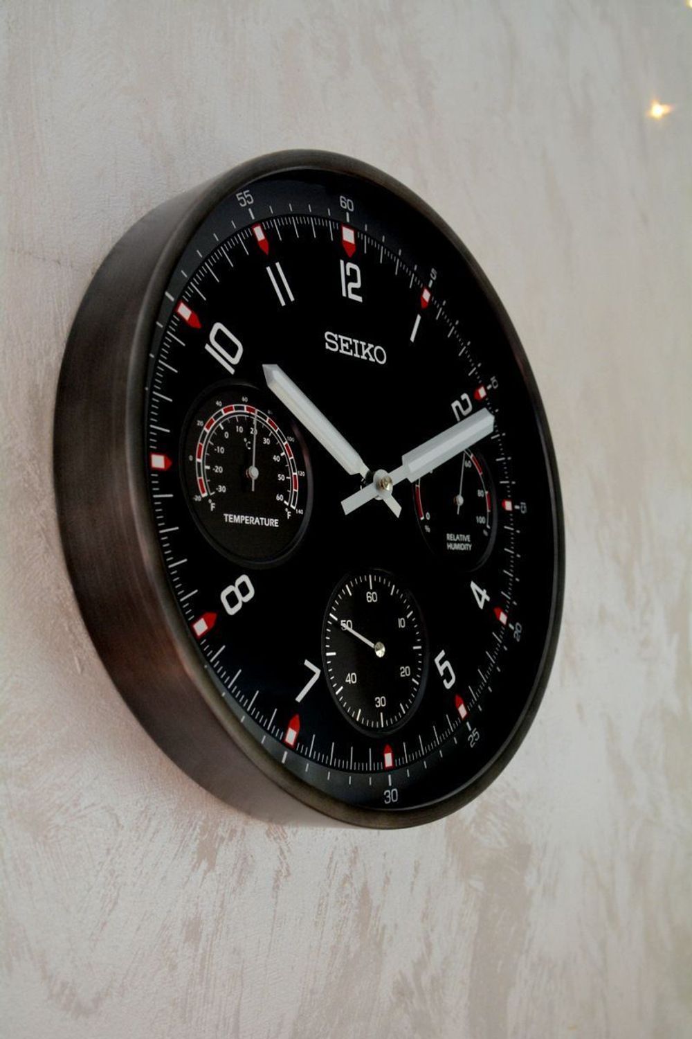 Zegar Seiko nowoczesny stacja pogody QXA823K.jpg