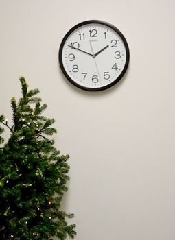 Zegar ścienny Seiko QXA847B o średnicy 31 cm, brązowa obudowa, biała tarcza, mechanizm kwarcowy, płynąca wskazówka, cicha praca (4).JPG