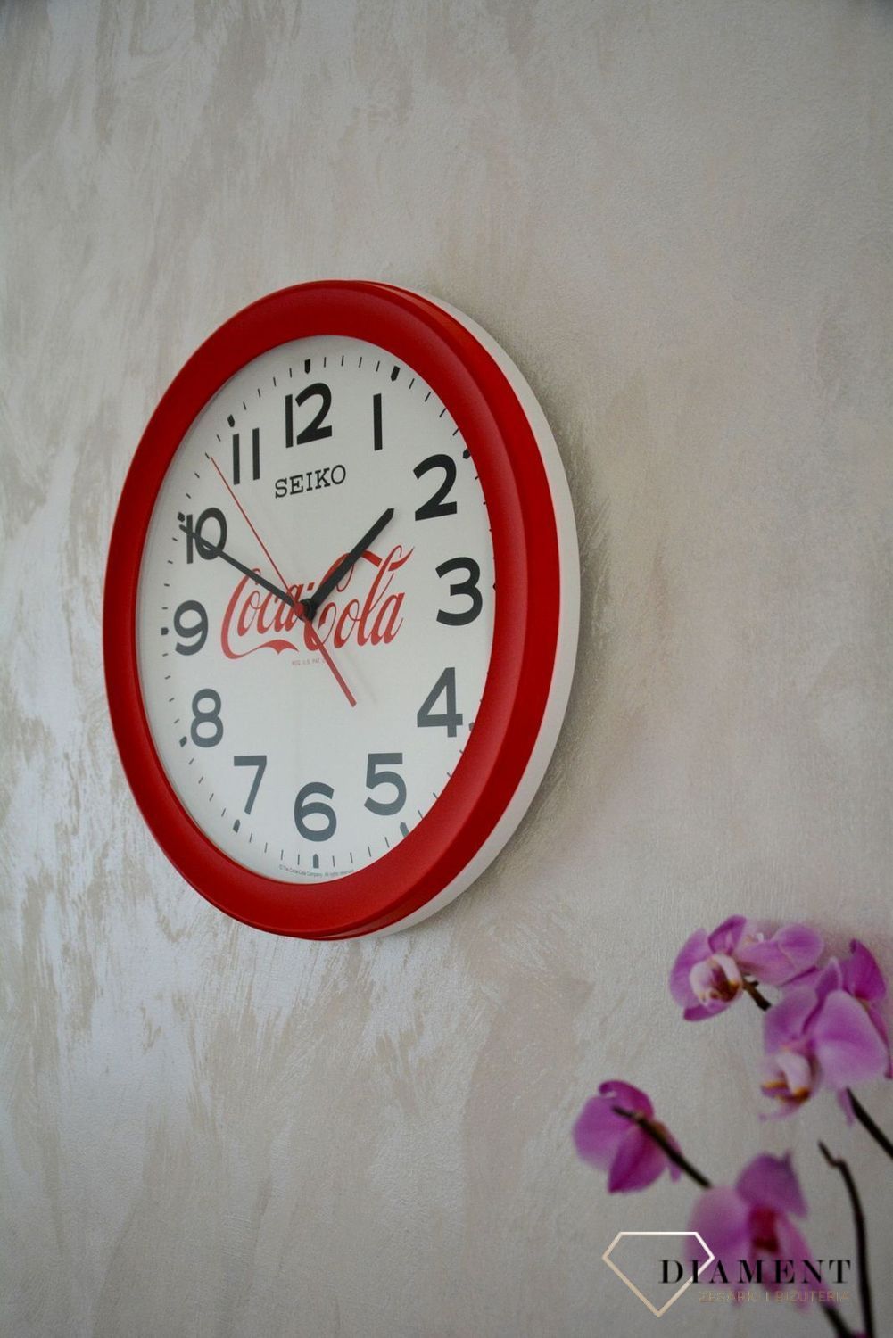 Zegar na ścianę Seiko CocaCola 37 cm QXA922R.jpg