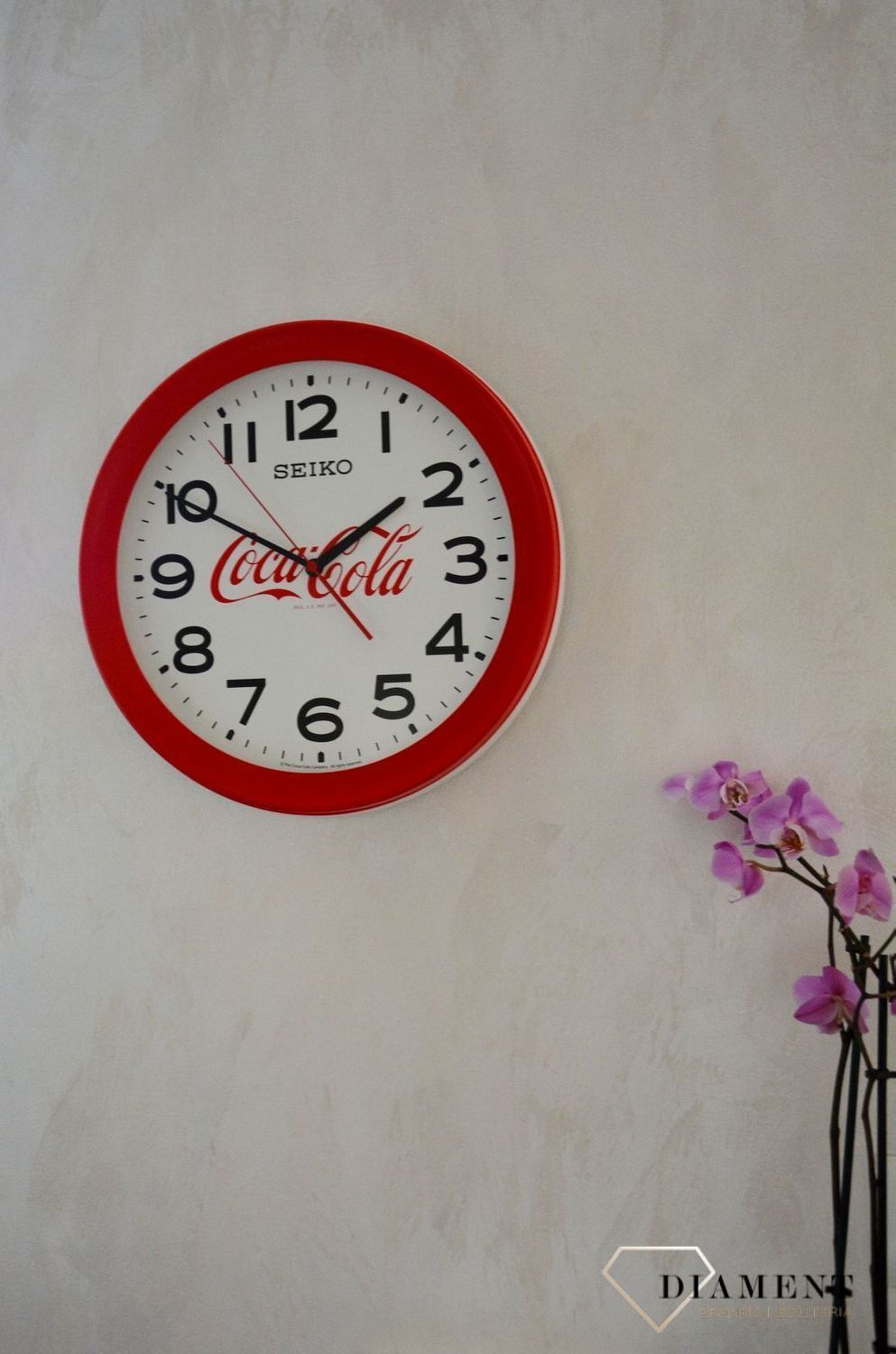 Zegar na ścianę Seiko CocaCola 37 cm QXA922R.jpg
