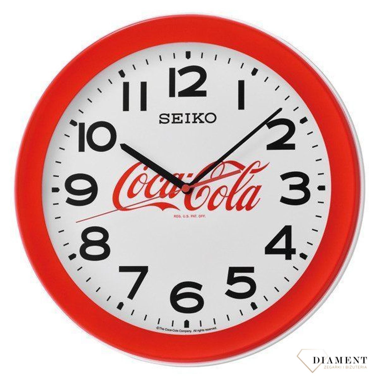 Zegar na ścianę Seiko CocaCola 37 cm QXA922R.jpg