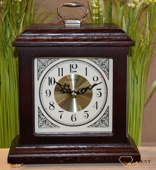 Zegar kominkowy drewniany japońskiej marki Seiko QXG147B (1).JPG