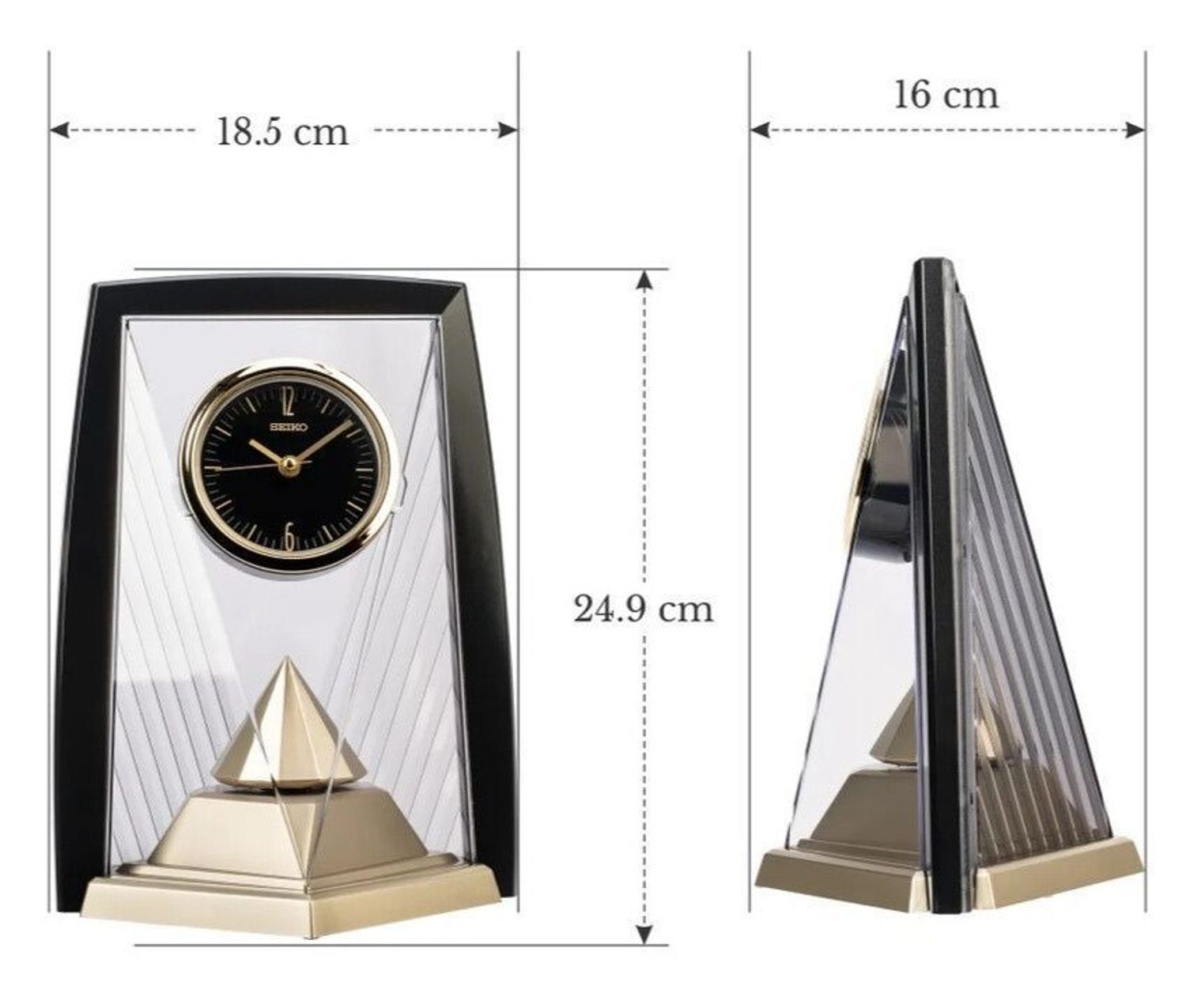 Zegar kominkowy kwarcowy Seiko QXN234K z obrotowym wahadłem (1).jpg