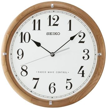 Zegar Ścienny SEIKO QXR208Z – Drewniana Ramka, Klasyczna Elegancja i Japońska Precyzja.jpg