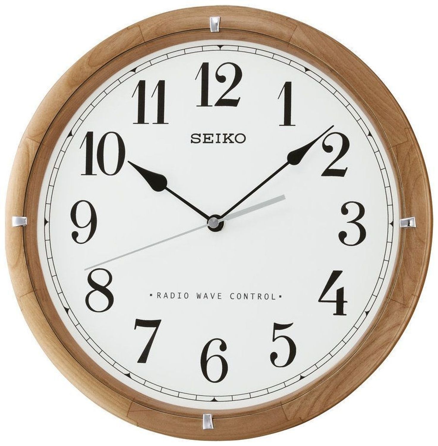 Zegar Ścienny SEIKO QXR208Z – Drewniana Ramka, Klasyczna Elegancja i Japońska Precyzja.jpg