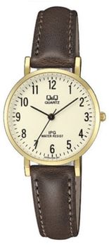 Zegarek damski na brązowym pasku Q&Q CLASSIC QZ03-103.x.jpg