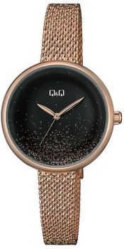 Zegarek damski na bransolecie QQ Fashion QZ41-008 ' Różowe złoto.jpg