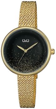 Zegarek damski na złotej bransolecie 'Złoty pył' QZ41-018.jpg