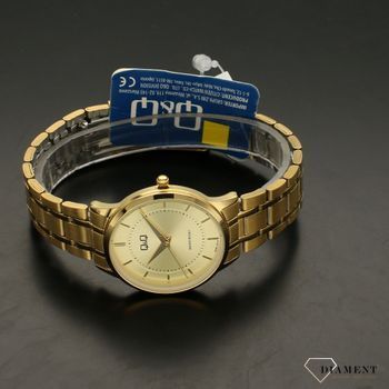 Zegarek damski złoty na bransolecie klasyczny QZ61-010 ⌚ (3).jpg