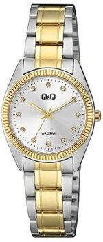 Zegarek damski na bransolecie złotej QZ65-401.jpg