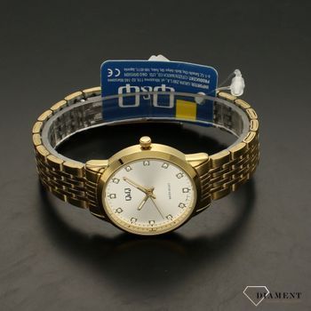 Zegarek damski złoty na bransolecie klasyczny QZ81-001 ⌚  (3).jpg