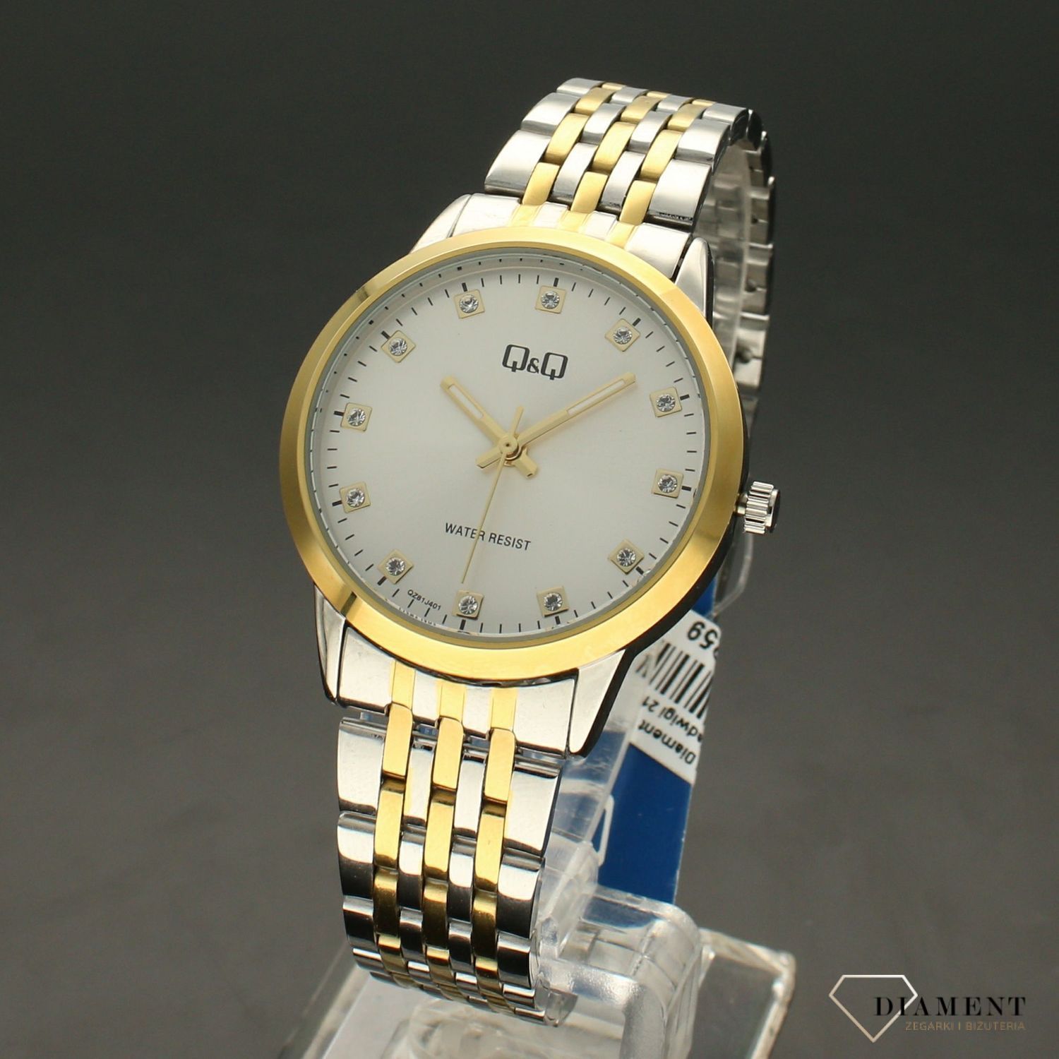 Zegarek damski Q&Q CLASSIC QZ81-401⌚Zegarki damskie na bransolecie.jpg