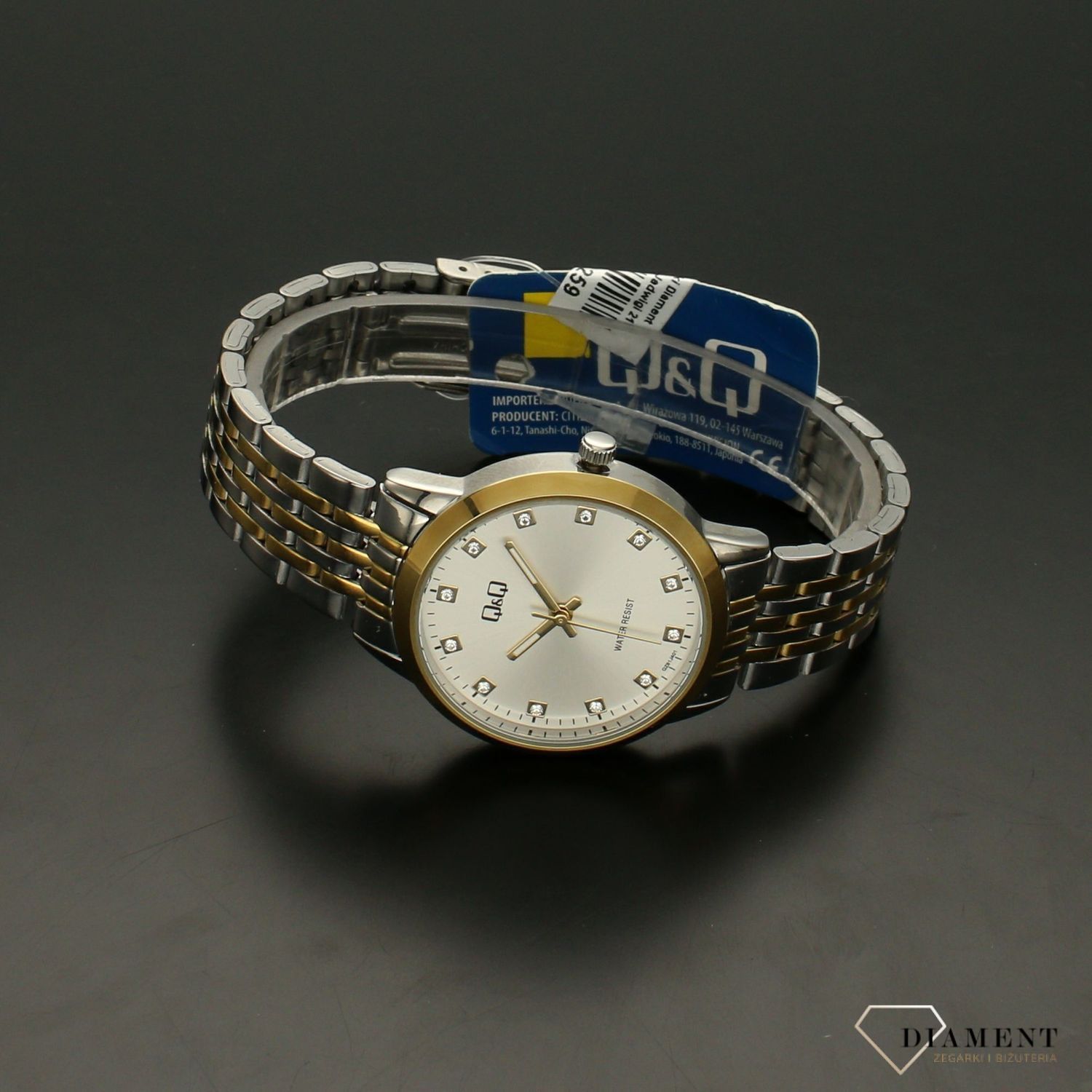 Zegarek damski Q&Q CLASSIC QZ81-401⌚Zegarki damskie na bransolecie.jpg