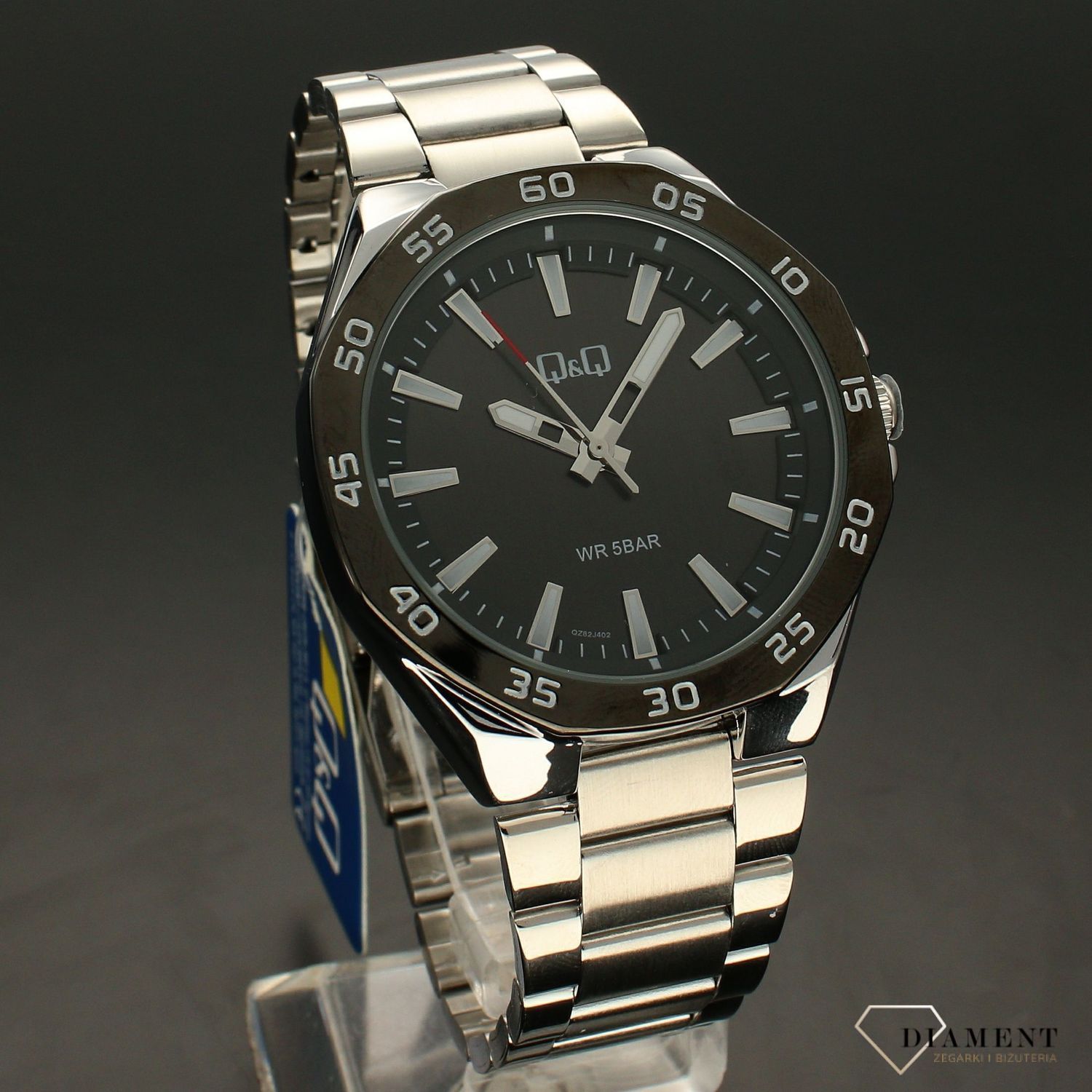 Zegarek męski QQ na bransoletce QZ82-402 ⌚ Zegarki męskie z bransoletą✓ Wymarzony prezent ✓Prezent dla taty z grawerem✓ Prezent z grawerem✓ Autoryzowany sklep ✓Grawer 0zł ✓Gratis Kurier 24h ✓Zwrot 30 dni ✓Gwarancja na.jpg