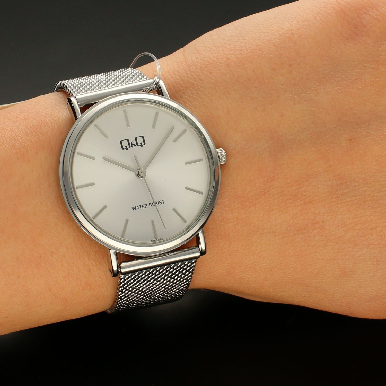 Zeagrek damski na pięknej bransolecie srebrny QZ84-201.jpg