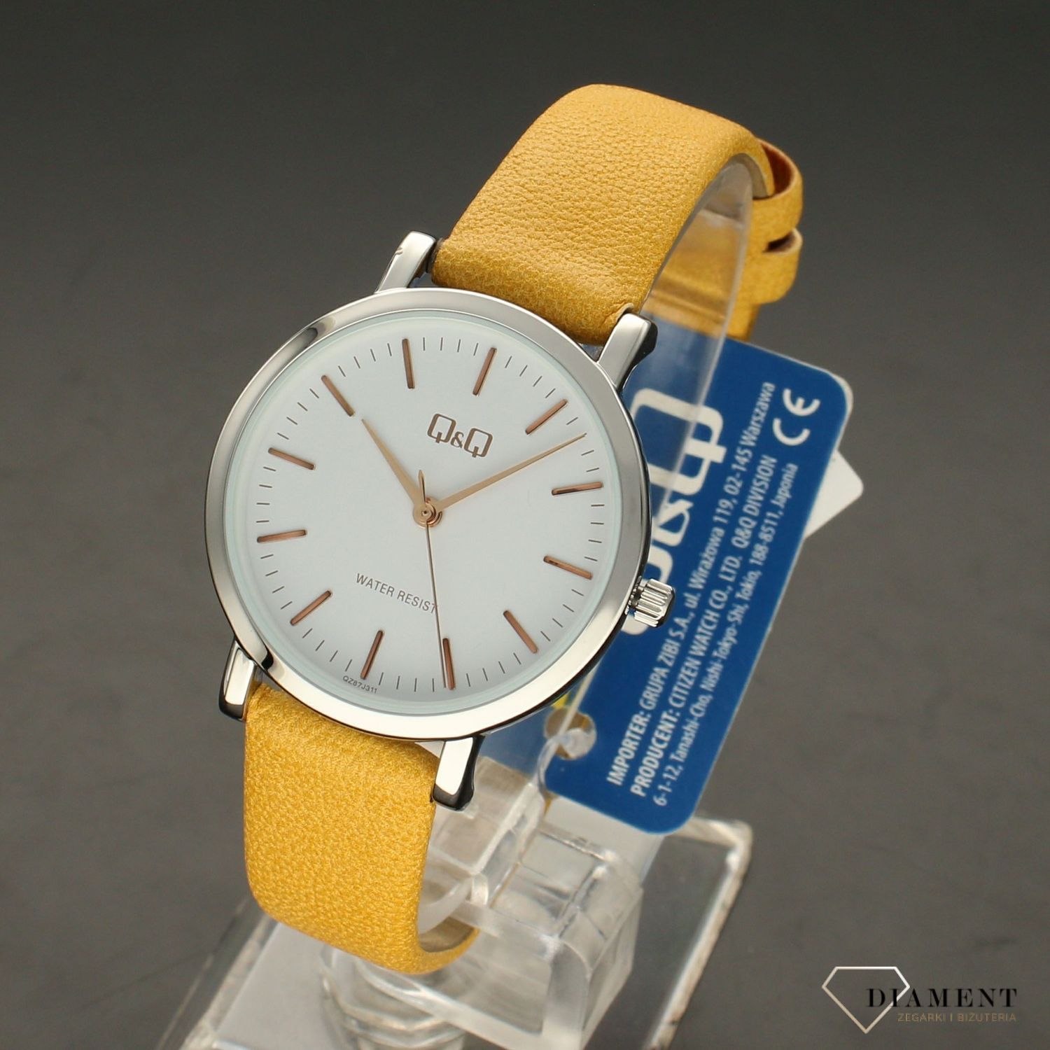 Zegarek damski na pasku QQ QZ87-311.jpg