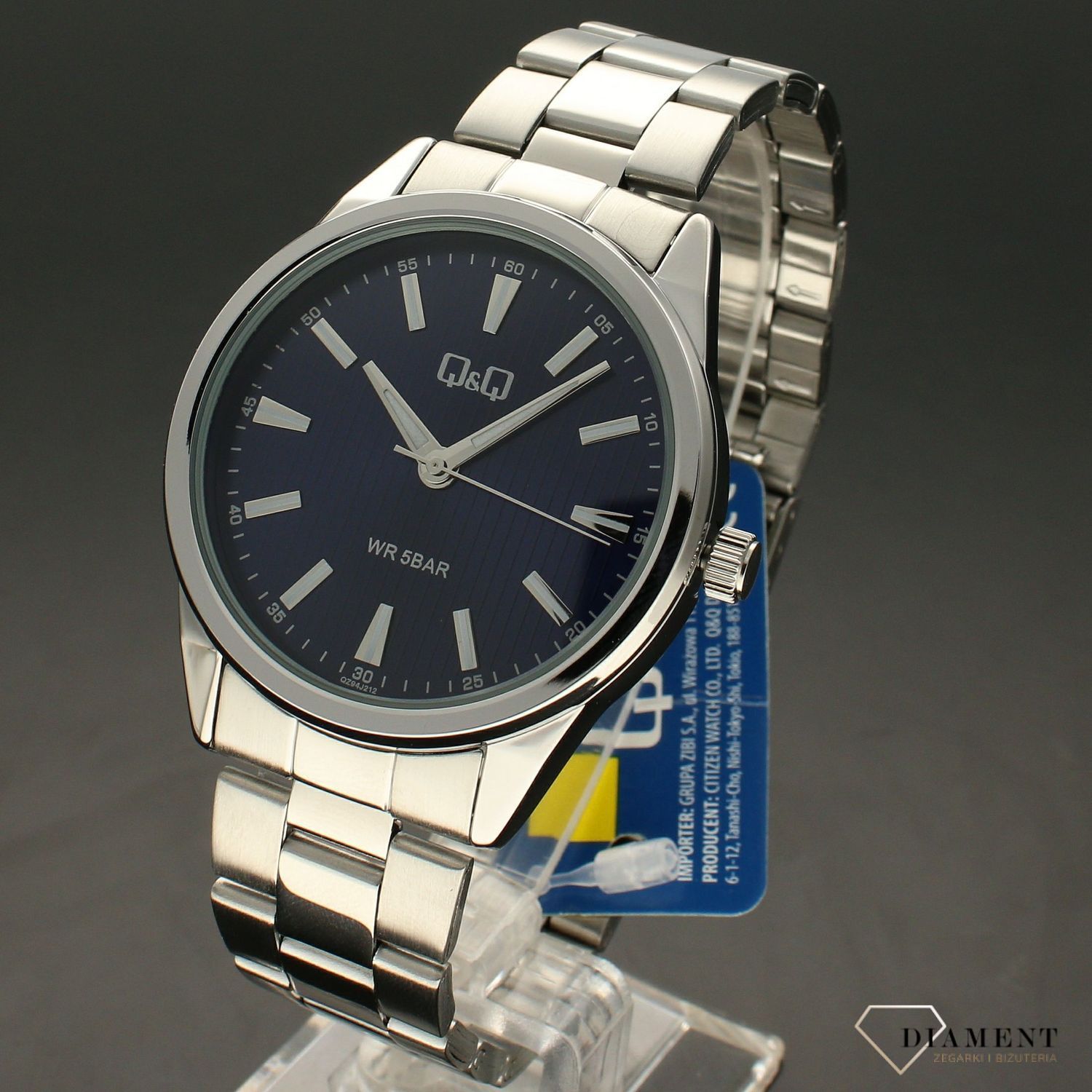 Zegarek męski QQ na bransoletce QZ94-212⌚ Zegarki męskie z bransoletą✓ Wymarzony prezent ✓Prezent dla taty z grawerem✓ Prezent z grawerem✓ Autoryzowany sklep ✓Grawer 0zł ✓Gratis Kurier 24h ✓Zwrot 30 dni ✓Gwarancja naj.jpg