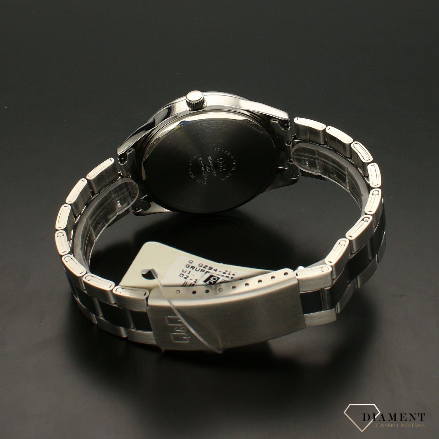 Zegarek męski QQ na bransoletce QZ94-212⌚ Zegarki męskie z bransoletą✓ Wymarzony prezent ✓Prezent dla taty z grawerem✓ Prezent z grawerem✓ Autoryzowany sklep ✓Grawer 0zł ✓Gratis Kurier 24h ✓Zwrot 30 dni ✓Gwarancja naj.jpg