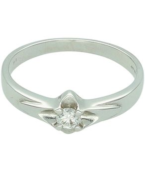 Złoty pierścionek 585 z cyrkonią – delikatny pierścionek zaręczynowy, rozmiar 16 Au.jpg