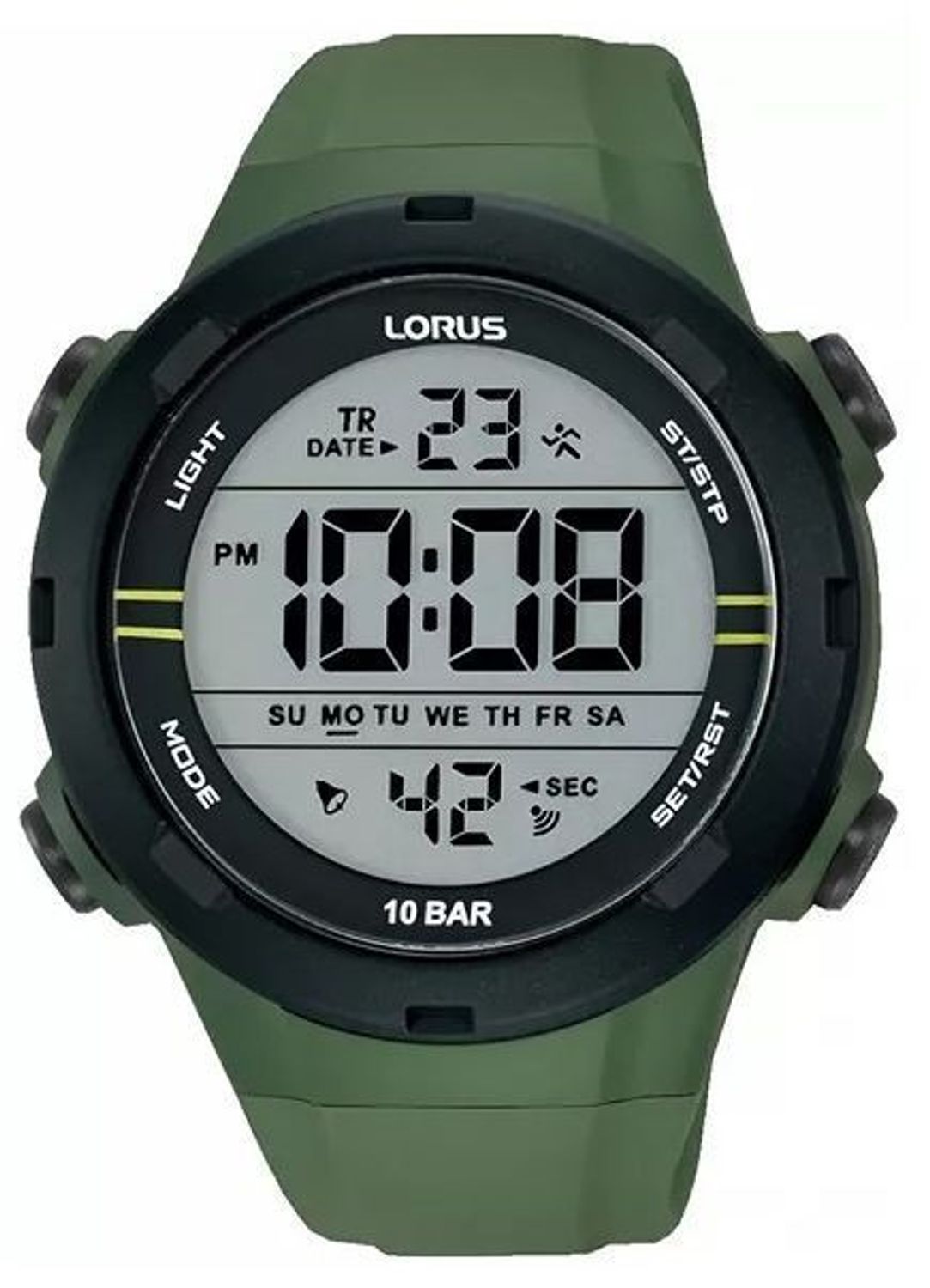 Zegarek męski Lorus R2305QX9 – sportowy, zielony, cyfrowy, 100M.jpg