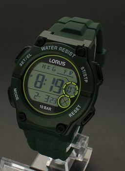 Zegarek dla chłopca sportowy zielony model z wyświetlaczem Lorus R2333PX9 (3).jpg