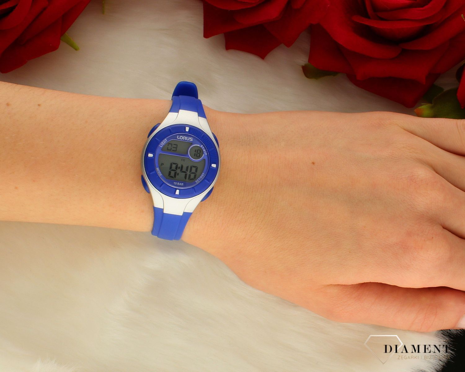 Zegarek dla chłopca niebieski LORUS Sport R2341PX9.webp