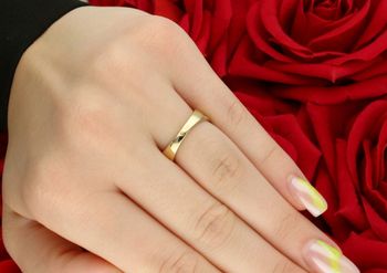 Złoty pierścionek 585 'Łąka diamentów' z 23 diamentami 0,08 ct Rozmiar 11 tył.jpg