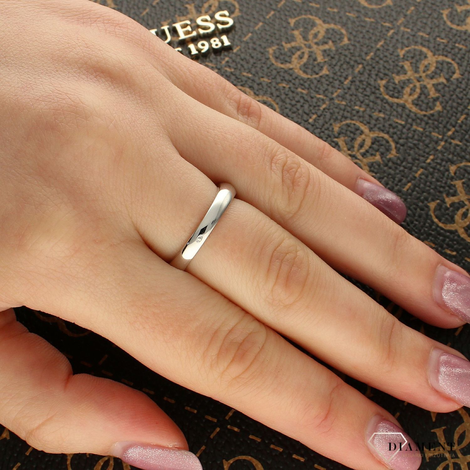 Pierścionek białe złoto Białe i Czarne Diamenty 585 DIAMENT R31132W5 (1).jpg