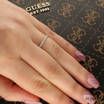Złoty pierścionek obrączka ozdobiony czarnymi brylantami💎 Idealny pomysł na prezent 💎.jpg