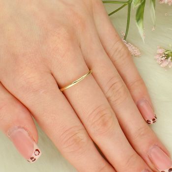 Złoty pierścionek z diamentami 0,09 ct – złoto 585, rozmiar 22, elegancki pierścionek z brylantami tył.jpg