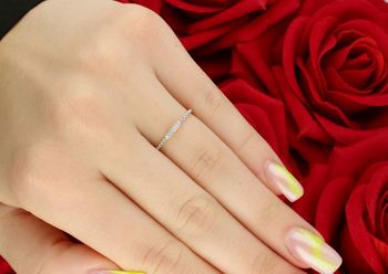 Złoty pierścionek DIAMENT 'kuleczki z Diamentami' 585 R60365Y rozmiar 12 2.jpg