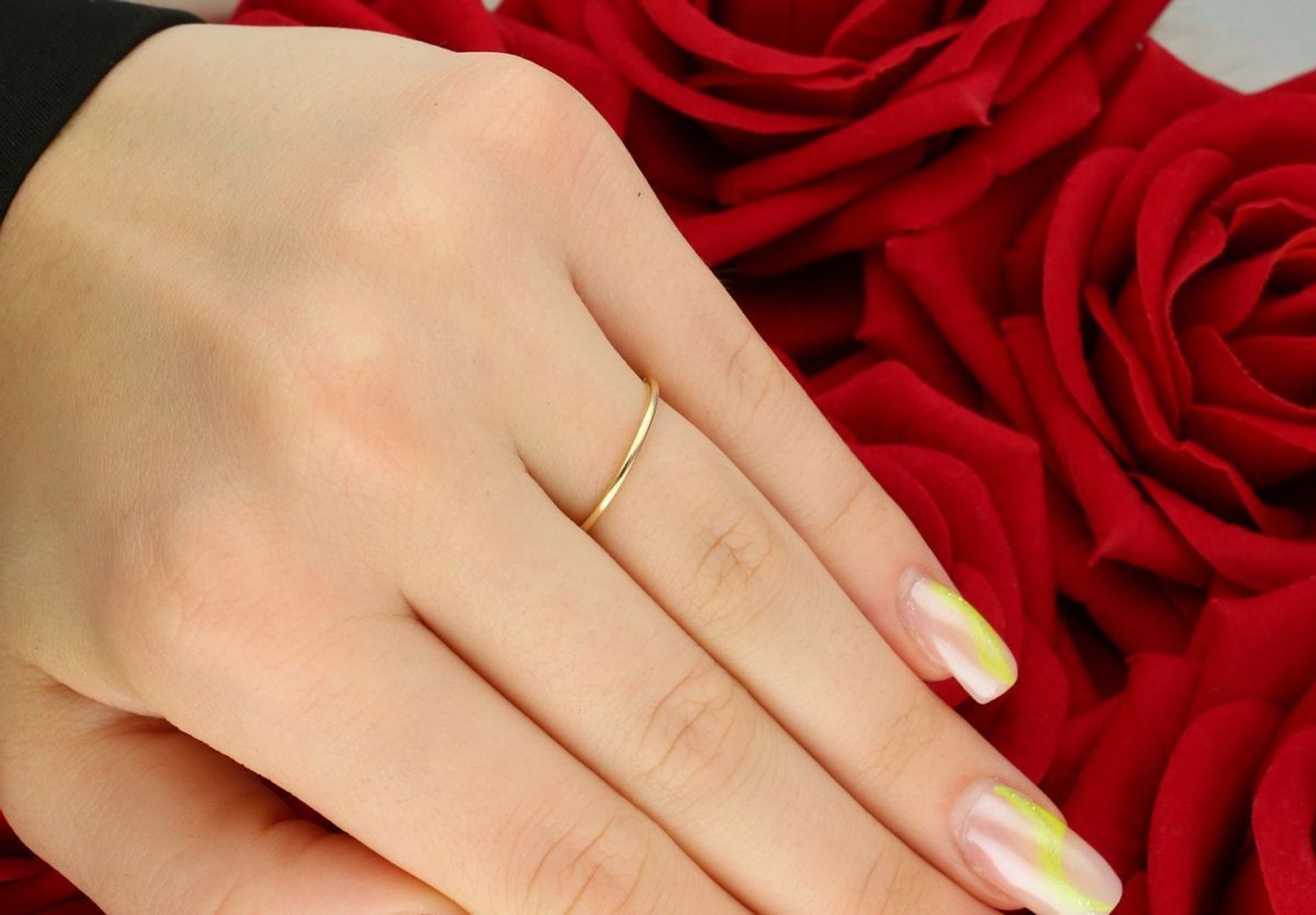 Złoty pierścionek DIAMENT 'kuleczki z Diamentami' 585 R60365Y rozmiar 12 katalogowe.jpg