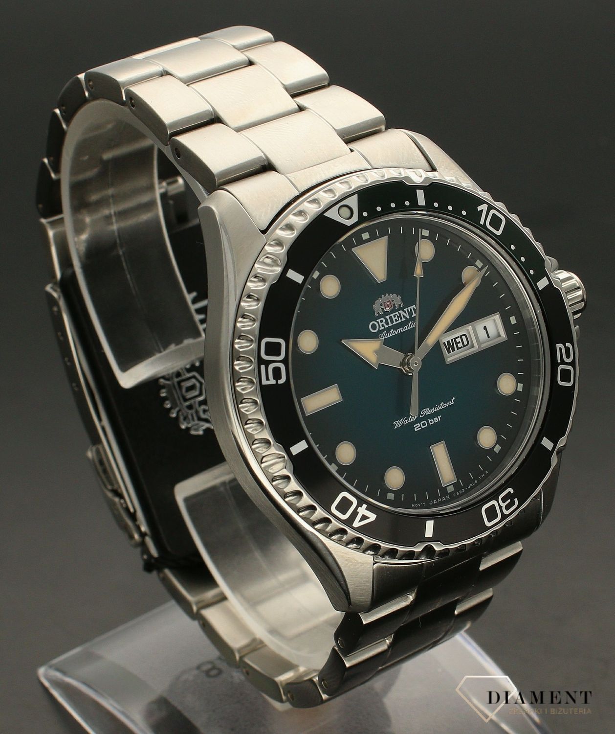 Zegarek męski na bransolecie Orient Mako Kamasu RA-AA0811E19B.webp