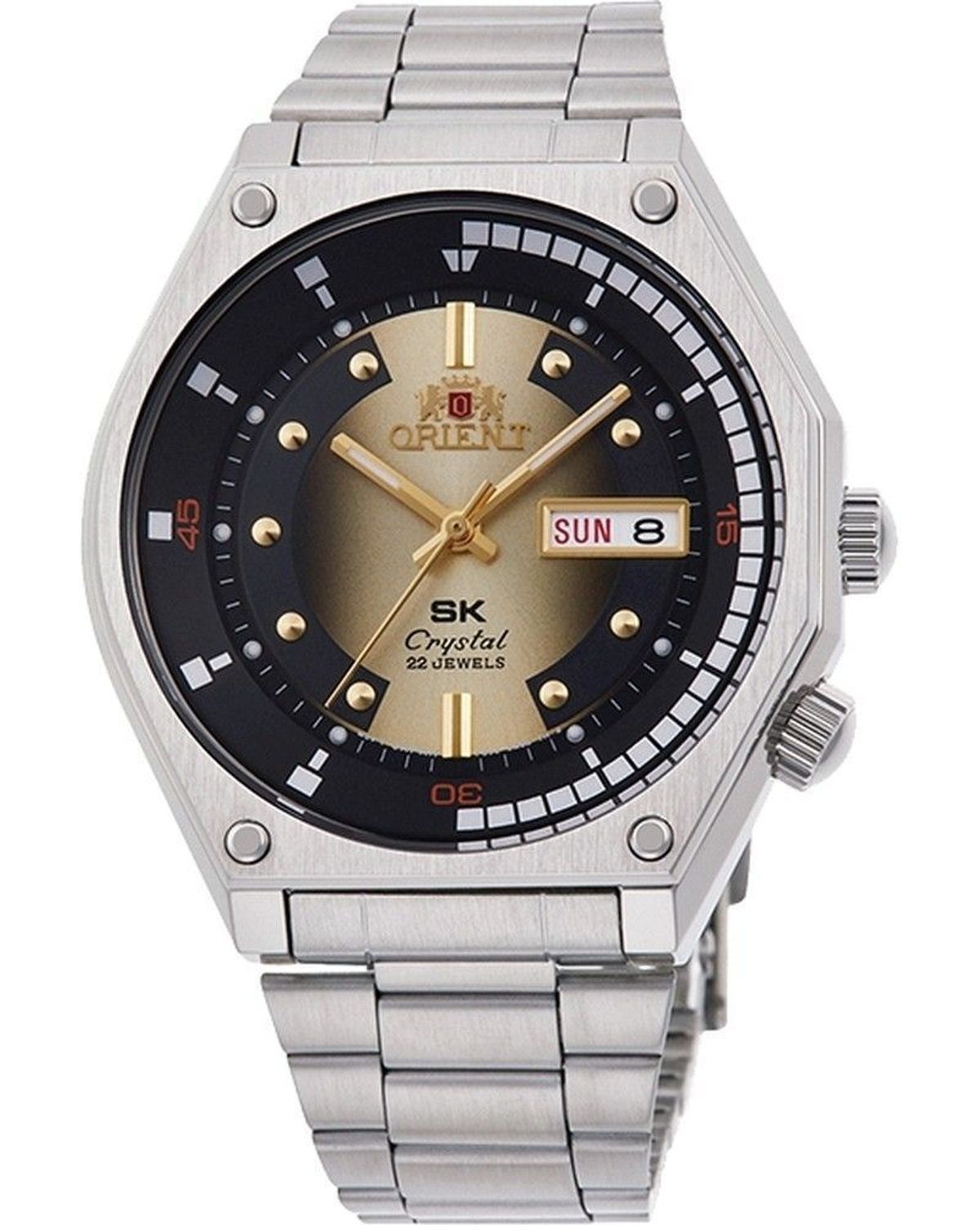 Zegarek Orient RA-AA0B01G39B Super King Diver Automatic Męski Złota Tarcza.jpg