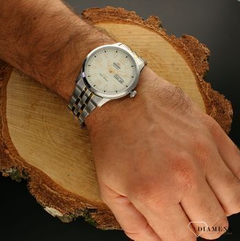 Zegarek męski Orient Multi-year Calendar RA-AB0006S19B to zegarek mechaniczny wyposażony dodatkowo w urządzenie nazywane automatycznym naciągiem. Głównym elementem tego urządzenia jest wahnik (1).jpg