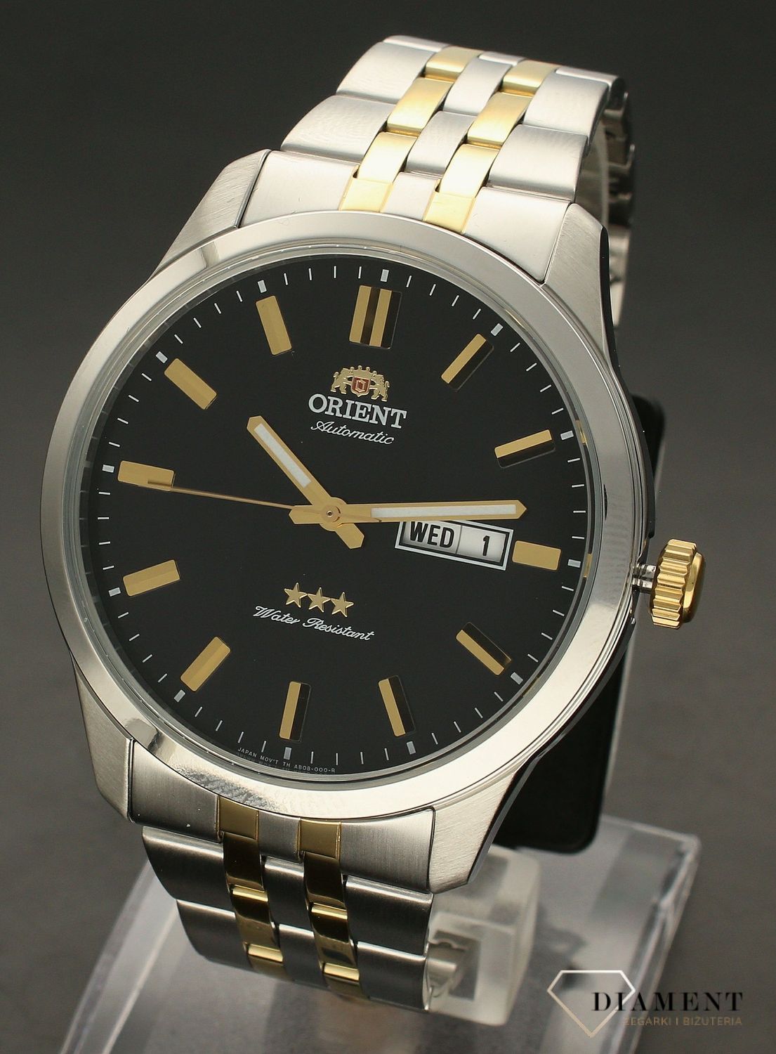 Zegarek męski Orient na bransolecie RA-AB0011B19B.webp