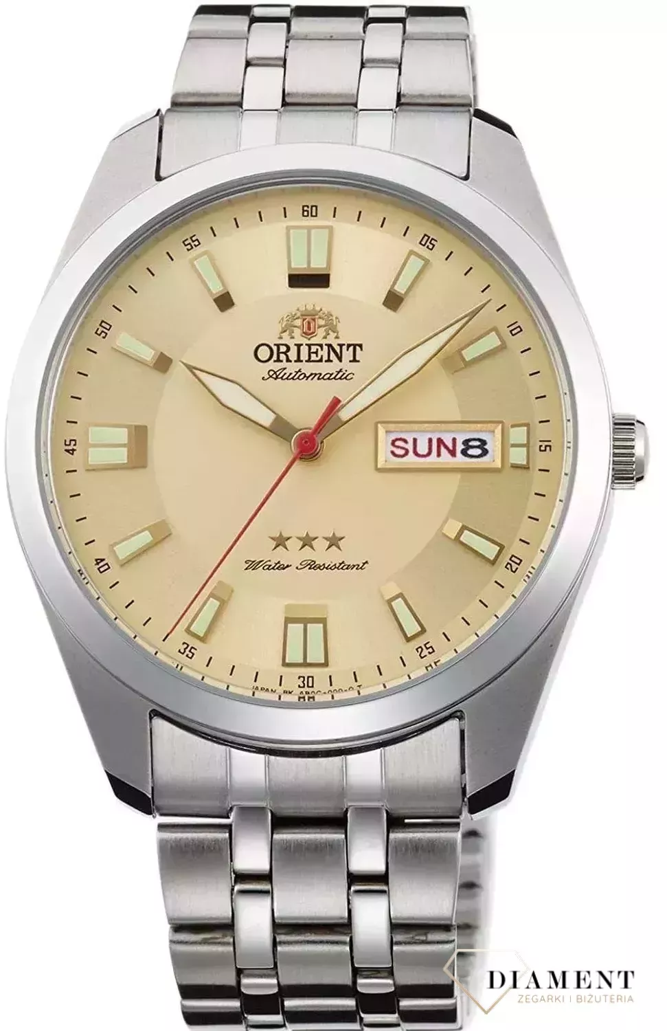 Zegarek męski Orient 'Japoński automat' RA-AB0018G19B ⌚ Akcesoria i prezenty dla mężczyzny , prezent dla mężczyzny🎁 Zegarki Orient✓ Zegarki męskie✓ Wymarzony prezent ✓ Grawer 0zł✓Zwrot 30 dni✓ Negocjacje11.webp