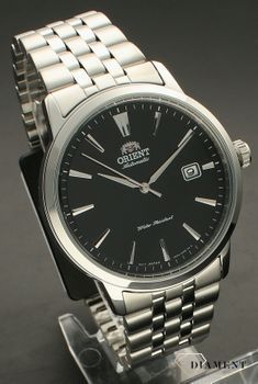 Zegarek męski Orient Contemporary Mechanical Automatic RA-AC0F01B10B. Męski zegarek automatyczny, Zegarek męski na bransolecie Orient. Zegarek męski Orient automatyczny. Zegarek męski idealny na prezent (1).jpg