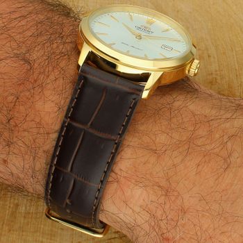 Zegarek męski Orient Symphony Automatic RA-AC0F04S30B brown.jpg