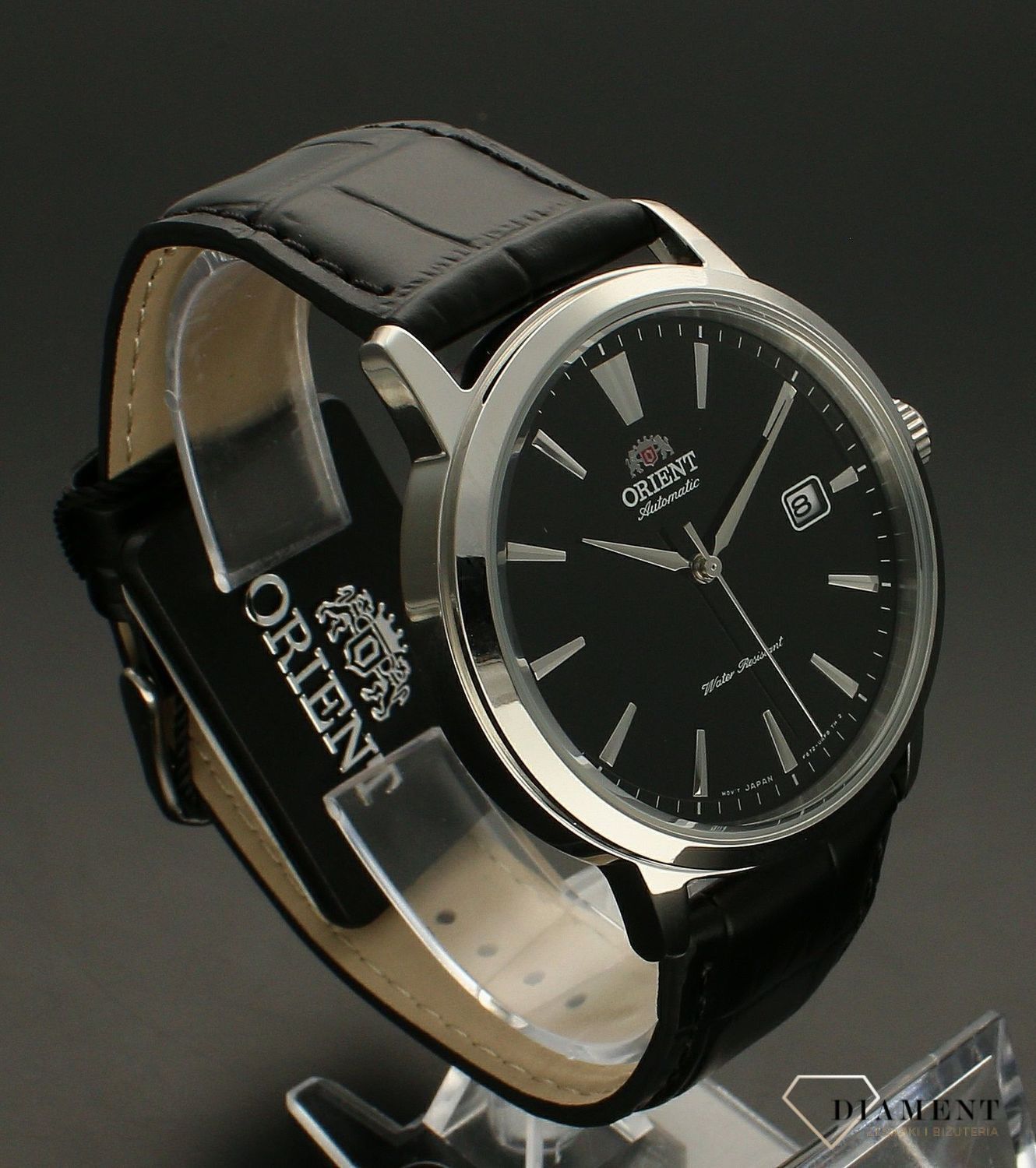 Zegarek męski Orient Classic Automatic RA-AC0F05B30B – czarna tarcza, skórzany pasek, automat (2).jpg