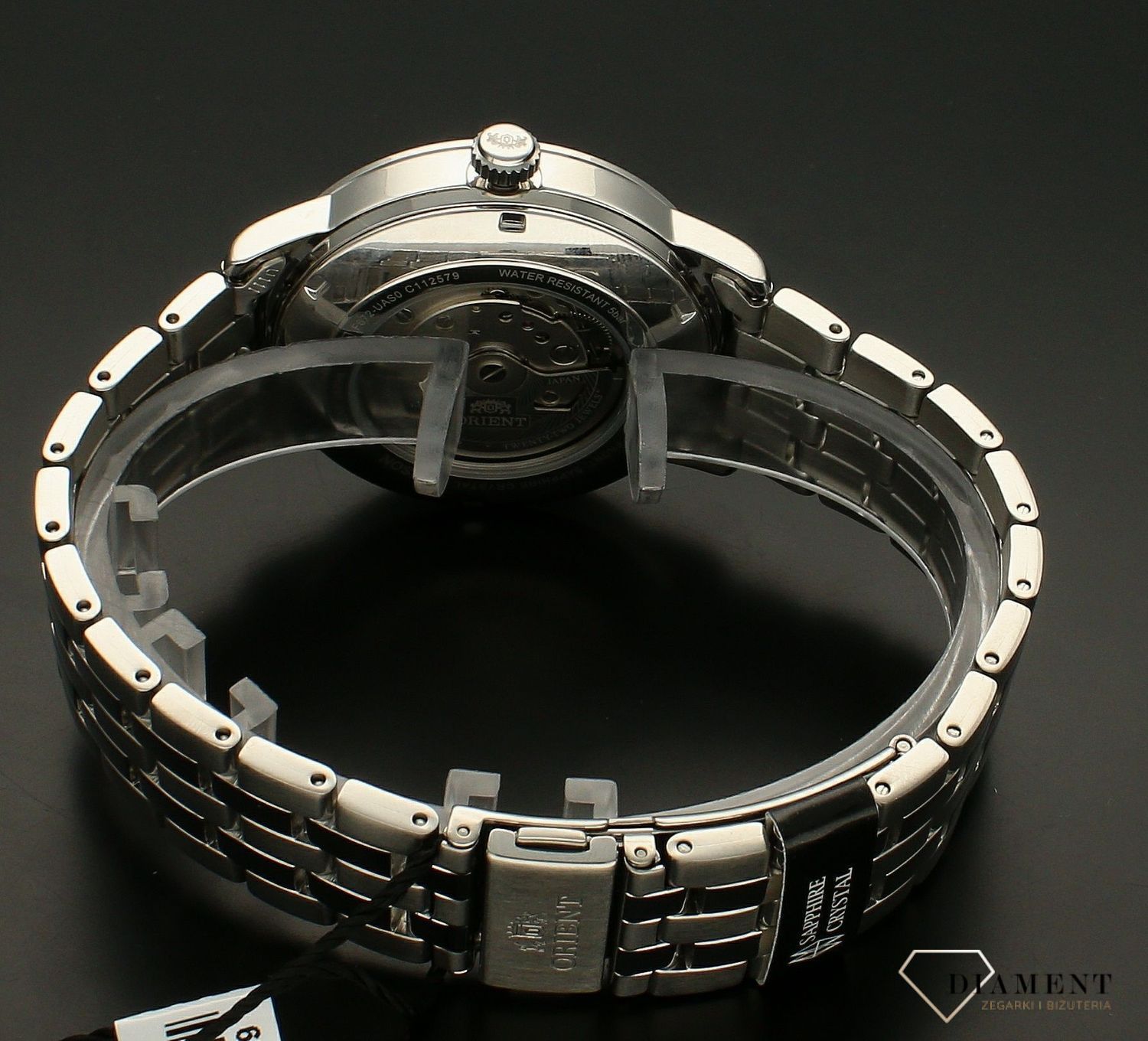 Zegarek męski Orient Classic Automatic RA-AC0F10S10B.  Głównym elementem tego urządzenia jest wahnik. Automatyczny naciąg pozwala wykorzystać naturalny ruch ręki, na której jest noszony zegarek. Idealny męski zegarek na prezent. Zegarek klas.jpg