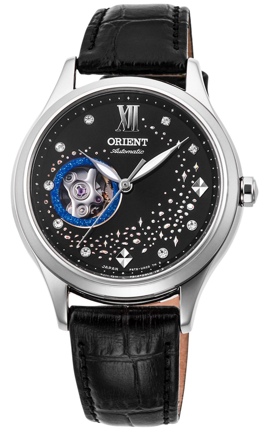 Zegarek damski Orient Blue Moon II Automatic na czarnym pasku RA-AG0019B10B (1).jpg