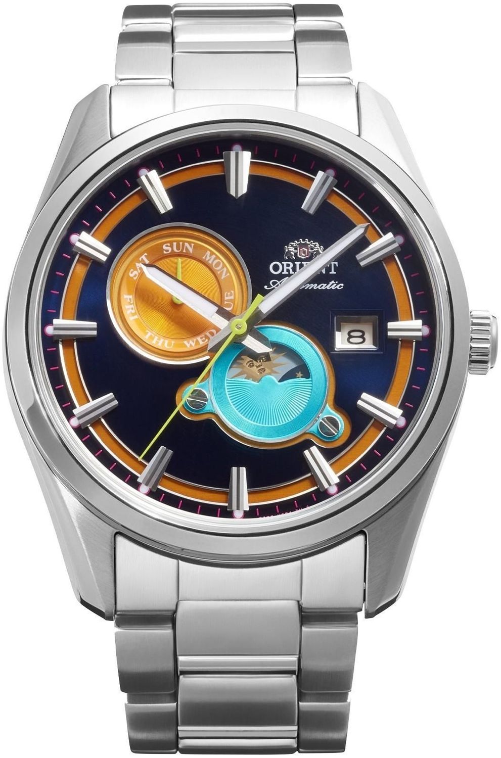 Zegarek Orient RA-AK0316L30B Stretto Sun & Moon Automatic – zegarek męski z fazami księżyca granatowy (2).jpg